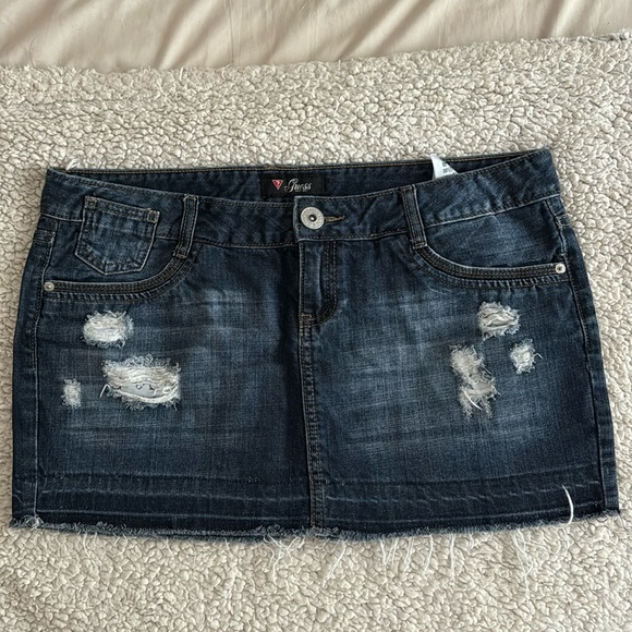 Guess Denim - Guess jeans mini skirt